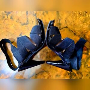 MICHAEL KORS | Black Strappy Heels👠